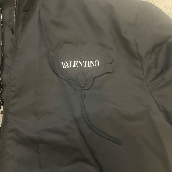 VALENTINO MENS LOGO NYLON WINDBREAKER SIZE 50/L - Picture 10 of 11